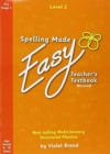 Image for Spelling Made Easy Revised A4 Text Book Level 2
