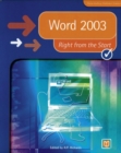 Image for Word 2003 Right from the Start