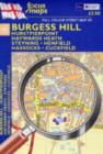 Image for Full Colour Street Map of Burgess Hill : Hurstpierpoint - Haywards Heath - Steyning Henfield - Hassocks - Cuckfield