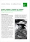 Image for Indigenous Peoples and Poverty : The Cases of Bolivia, Guatemala, Honduras and Nicaragua