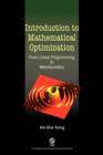 Image for Introduction to Mathematical Optimization