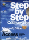 Image for Step by Step Courseware : Access Version 2002 Expert Skills Student Guide