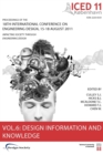 Image for Proceedings of ICED11 : Impacting Society Through Engineering Design : Vol. 6 : Design Information and Knowledge