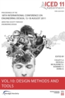 Image for Proceedings of ICED11 : Impacting Society Through Engineering Design : Vol. 10 : Design Methods and Tools Part 2