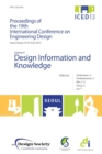 Image for Proceedings of ICED13 Volume 6 : Design Information and Knowledge