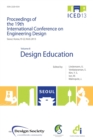 Image for Proceedings of ICED13 Volume 8 : Design Education : Volume 8