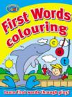 Image for My First Words Colouring Book