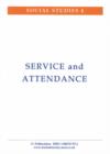 Image for Social Studies 4 : Service and Attendance