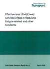 Image for Effectiveness of Motorway Service Areas in Reducing Fatigue-related Accidents
