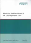 Image for Monitoring the Effectiveness of UK Field Impairment Tests