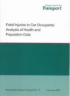 Image for Fatal Injuries to Car Occupants
