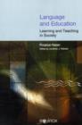 Image for Language and education  : learning and teaching in society