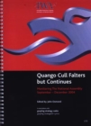 Image for Quango Cull Falters But Continues : Monitoring the National Assembly September to December 2004