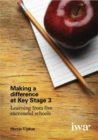Image for Making a Difference at Key Stage 3 : Learning From Five Successful Schools