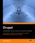 Image for Drupal: Creating Blogs, Forums, Portals, and Community Websites