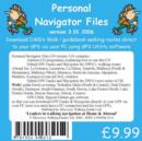 Image for GPS Personal Navigator Files : CD Version 3.01