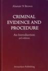 Image for Criminal Evidence and Procedure : An Introduction