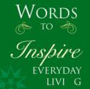 Image for Words to Inspire Everyday Living