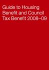 Image for Guide to housing benefit and council tax benefit 2008-09