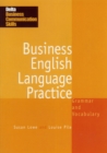 Image for Business English language practice  : grammar and vocabulary