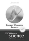 Image for OCR Twenty First Century Additional Science : Workbook Answers (2012 Exams Only) : Workbook Answers