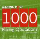 Image for 1000 Racing Quotations