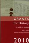 Image for Grants for History 2010