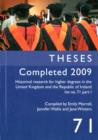 Image for Historical Research for Higher Degrees in the United Kingdom and the Republic of Ireland: Theses Completed 2009 Pt. 71