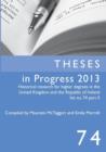 Image for Theses in Progress 2013