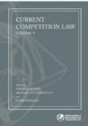 Image for Current Competition Law : v. 5