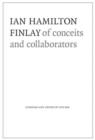 Image for Ian Hamilton Finlay  : of conceits and collaborators