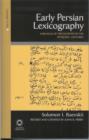 Image for Early Persian Lexicography