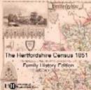 Image for Hertfordshire Census 1851 : Family History Edition