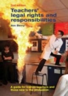 Image for Teachers&#39; legal rights and responsibilities: a guide for trainee teachers and those new to the profession