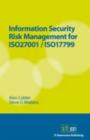 Image for Information security risk management for ISO27001/ISO17799