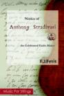 Image for Notice of Anthony Stradivari