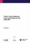 Image for Public Library Materials Fund and Budget Survey