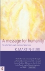 Image for A Message for Humanity : The Call of God&#39;s Angels at a Time of Global Crisis
