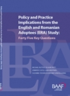 Image for Policy and practice implications from the English and Romanian Adoptees (ERA) study