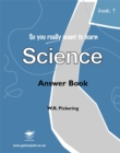 Image for So You Really Want to Learn Science : Book 1 : Answers