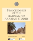 Image for Proceedings of the Seminar for Arabian Studies Volume 42 2012