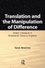 Image for Translation and the Manipulation of Difference