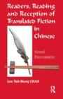 Image for Readers, Reading and Reception of Translated Fiction in Chinese