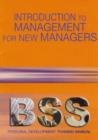 Image for Introduction to management for new managers