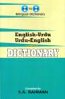 Image for English-Urdu &amp; Urdu-English One-to-one Dictionary - Script &amp; Roman