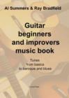 Image for Guitar Beginners and Improvers Music Book : Tunes from Basics to Baroque and Blues