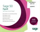 Image for Sage 50 Payroll 2011 Self Study Course : Stage 1 with Sage Certification