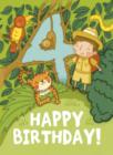 Image for Happy Birthday Age 4 Jungle