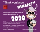 Image for Think You Know Music Box Calendar 2020