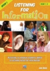 Image for Listening for information  : activities to enhance students ability to actively listen for informationBook 1, Year 1-3 : Bk. 1